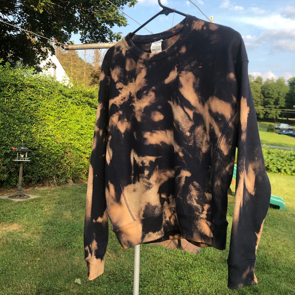 Champion acid washed sweatshirt